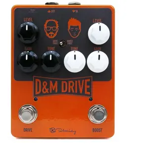 Comparateur de prix : Keeley D&M DRIVE - Pédale boost / overdrive Daniel Steinhardt & Mick Taylor - Orange
