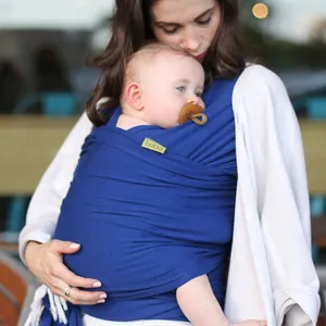Comparateur de prix : Echarpe de portage BOBA WRAP Bambou Bleu