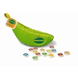 Jeu lettres BANANAGRAMS JUNIOR BANANAGRAMS Multicolore pas cher
