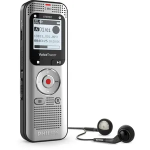 Comparateur de prix : Enregistreur audio Philips VoiceTracer DVT2015 Argent et noir