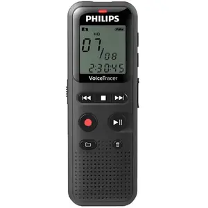 Dictaphone numérique Philips VoiceTracer DVT1160 Noir pas cher