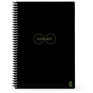 Rocketbook Everlast Letter Bloc-Notes Intelligent Réutilisable Cahier Noir pas cher