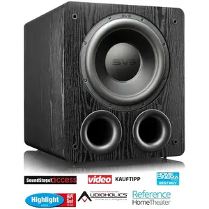 Caissons de basses SVS PB-3000 Bois Noir pas cher