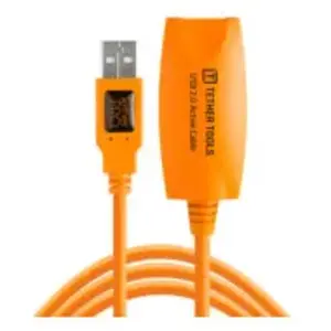 Comparateur de prix : Tether Tools TETHER TOOLS TetherPro USB 2.0 Active Extension 5m orange