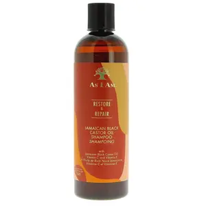 Comparateur de prix : As I Am Restore & Repair Shampooing Huile Ricin Noir 355ml