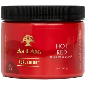 Comparateur de prix : As I Am Curl Color Hot Red Gel Colorant Temporaire 182 g
