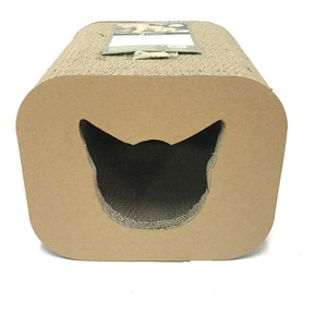 Griffoir Chat - Champion Companion Griffoir Scratcher Cat head Box Bei... pas cher