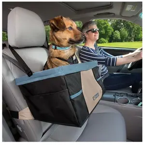 Kurgo Siège d'Appoint pour Chiens Chats Voiture Auto Véhicule Rehausseur pas cher