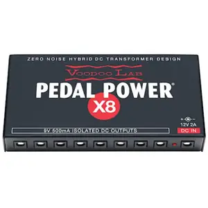 Voodoo Lab PPX8 Pedal Power X8 alimentation multiple pour pédales d'effet