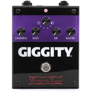 Comparateur de prix : Voodoo Lab Giggity préampli / pédale d'effet pour guitare électrique