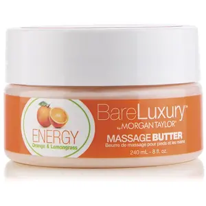Morgan Taylor BareLuxury Energy Orange & Lemongrass Beurre Massage Mains 240ml pas cher