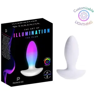 Paradise Pleasure Products - Illumination The Plug - Blanc pas cher