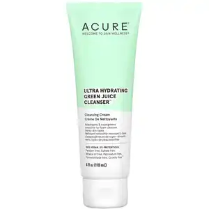 ACURE, Nettoyant ultra hydratant au jus vert, 113 ml (118ml) pas cher