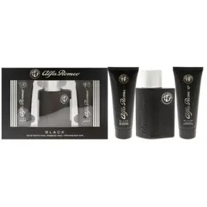Black - Alfa Romeo Coffret Cadeau 125 ml pas cher