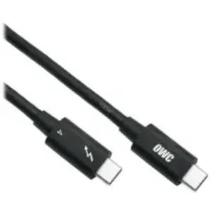 Câble Thunderbolt 4 / USB-C / USB4 - OWC - 40 Gbit/s - 240 W - 1 m - Noir pas cher