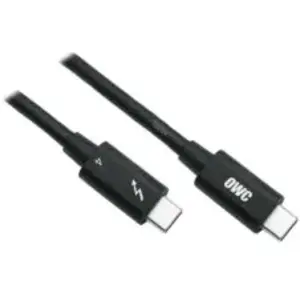 Comparateur de prix : Câble Thunderbolt 4 / USB-C / USB4 - OWC - 40 Gbit/s - 100 W - 2 m - Noir