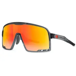 Knockaround - Lunettes de soleil - Kids Campeones Magma / Red Sunset en Silicone - Noir pas cher