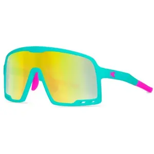 Knockaround - Lunettes de soleil - Kids Campeones House Party en Silicone - Bleu pas cher