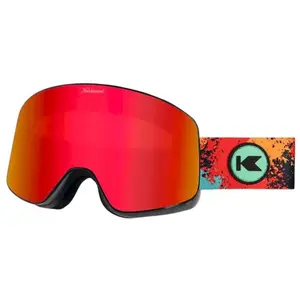 Knockaround - Slingshots Cat 2 - Masque ski Hot Tamale - Revo Red Mono... pas cher