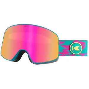 Knockaround - Masque de ski - Slingshots Mind Melt / Revo Rainbow  - Rose pas cher