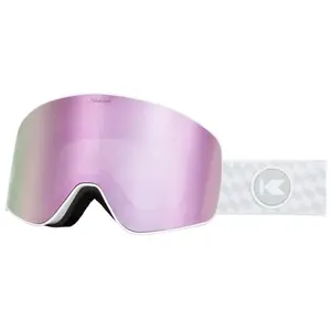 Knockaround - Masque de ski - Slingshots Lilac Powder / Revo Lilac  - Gris pas cher