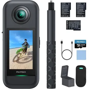 Caméra Sport AKASO 360 - 5.7K 72MP Stabilisation AI Écran Tactile 2.29