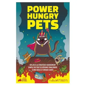 Jeu d’ambiance Asmodee Power Hungry Pets pas cher