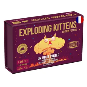 Jeu d’ambiance Asmodee Exploding Kittens Party Pack Edition pas cher