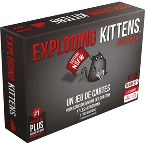 Jeu d’ambiance Asmodee Exploding Kittens Edition NSFW pas cher