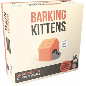 Asmodee Jeu de société Exploding Kittens : Barking Kittens (Ext) - Jeu de société - EKIEK07FR pas cher
