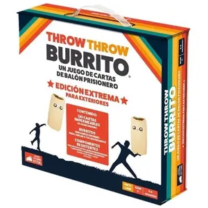 Comparateur de prix : Exploding Kittens Asmodee Jeu De Société Throw Throw Burrito Edición Extrema Para Exteriores