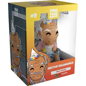 Youtooz Hector Salamanca Figurine en Vinyle de 12,7 cm, sous Licence Officielle Hector Salamanca Collectible par Youtooz Breaking Bad Collection, Blanc/Rose