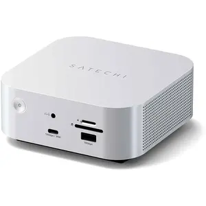 Station d'Accueil Thunderbolt5 avec Baie SSD NVMe Multiport USB Argent