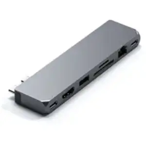 Comparateur de prix : Hub USB Satechi ST-UCPHMXM Pro Hub Max pour MacBook Pro 2021 Gris sidéral