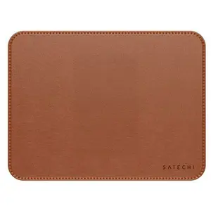 SATECHI Vegan Leather Premium Mousepad (Marron) pas cher