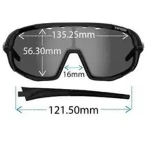 Lunettes Tifosi Sledge Photochromique / Fototec - Noir Mat pas cher