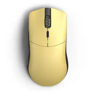 Model O Pro Souris de gaming USB optique jaune pastel 19000 dpi pas cher