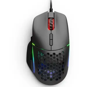 Comparateur de prix : Souris Glorious PC Gaming Race GLO-MS-I-MB Filaire Jeux 6 Boutons Noir