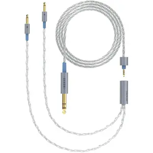Câbles casques Dekoni Audio Ensemble 6.35mm avec connecteurs 3.5mm pas cher