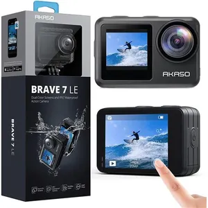 Akaso Caméra Sport Brave 7 LE 40 m EIS 2.0 natif 4K 20 MP écran tactil...