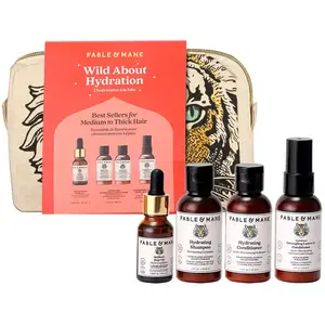 FABLE & MANE Wild About Hydration - Coffret routine hydratante, cheveu... pas cher