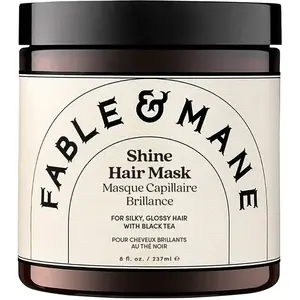 FABLE & MANE Masque capillaire brillance - Au thé noir pas cher