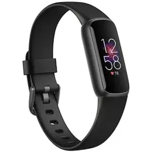 FITBIT Luxe - Bracelet connecté - Graphite - Noir pas cher