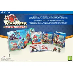 Playstation Games Ps4 Little Town Hero Big Idea Edition pas cher