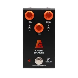 Keeley - Angry Orange Distortion Fu - Pédale Fuzz Et Distorsion Analogique pas cher