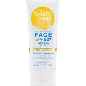 Lotion visage sans parfum Face SPF50+ 75 ml pas cher