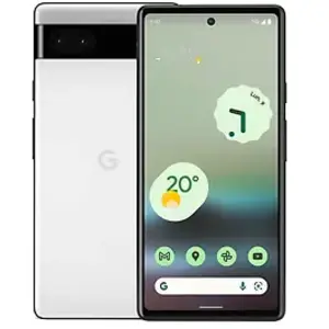 Comparateur de prix : Google Pixel 6a 15,5 cm (6.1") Double SIM 5G USB Type-C 6 Go 128 Go 4410 mAh Blanc