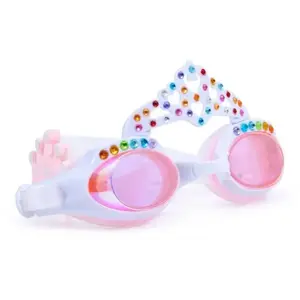 Bling2o Bling 2O Princess Crown - Daisy White, Lunettes de natation unisexes pour enfants, blanc, taille unique pas cher