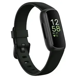 Bracelet connecté Fitbit Inspire Noir inclus mois à Fitbit