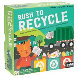 Petit Collage Jeu De Société Ruée Vers Le Recyclage pas cher